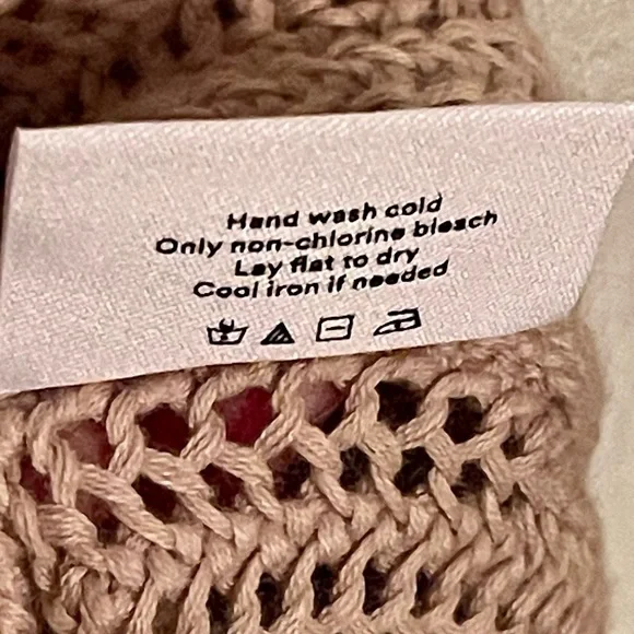 Summersalt Crochet High Neck Dress/Swim Cover Up, Open Knit NEW W TAGS, 2XL - Picture 9 of 14